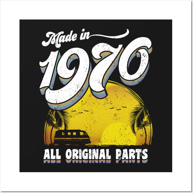 Made in 1970 All Original Parts Wall Art by KsuAnn